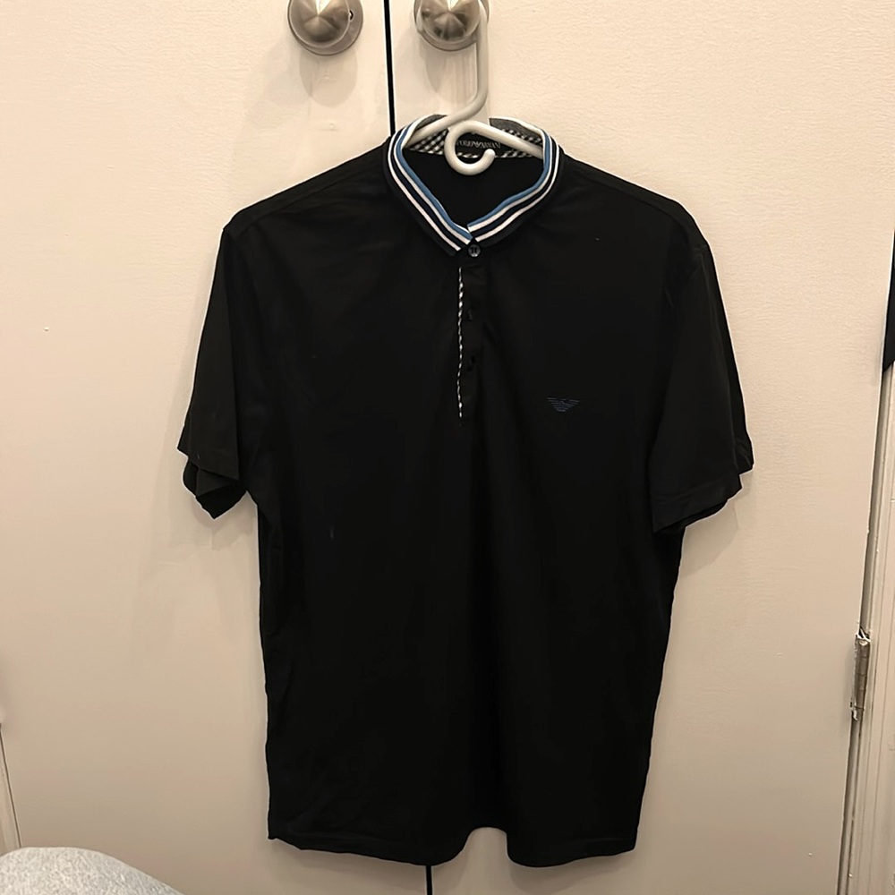 Emporio Armani Black Polo